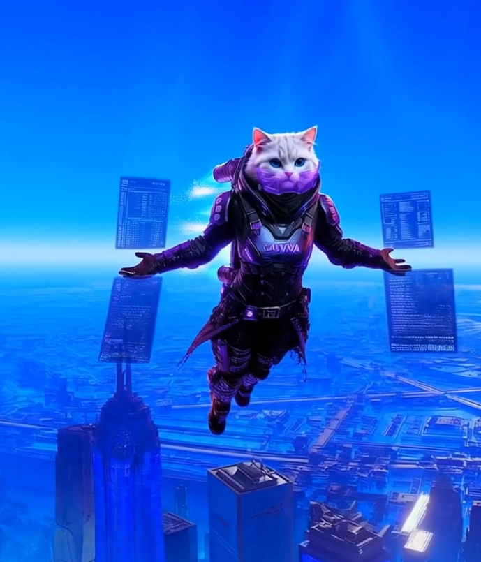 CatViva Midnight Sky Jump