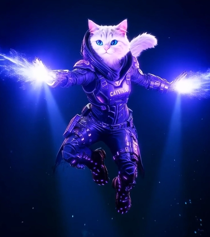 What Happens When CatViva Activates Neon Pulse Gauntlets