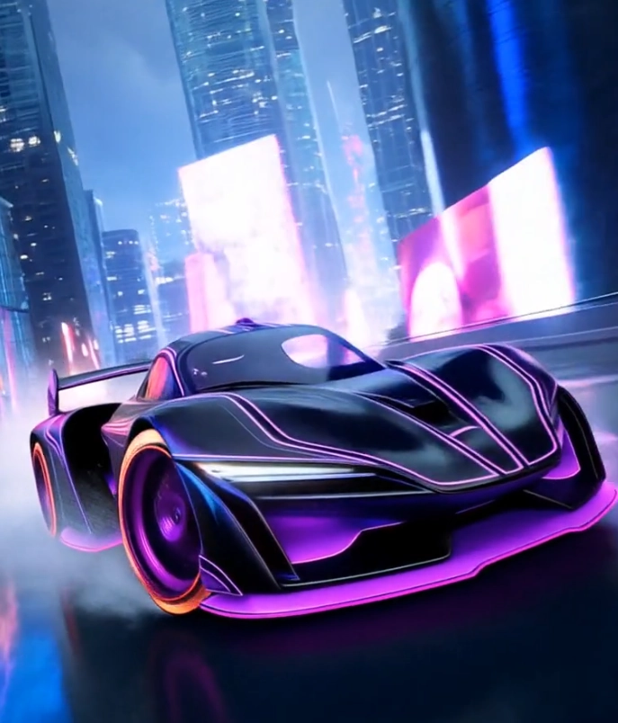 CatViva Street Circuit Neon City Hypercar Pursuit